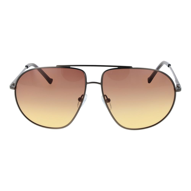Gray metal sunglasses-null