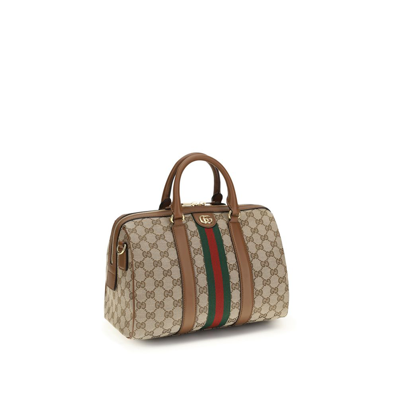 Multicolor canvas handbag-null
