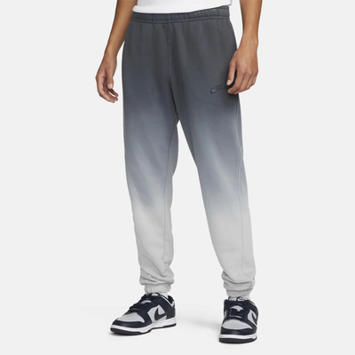 Nike  m nk club+ cf pant dip dye, Black/anthracite/dark Grey/black, medium