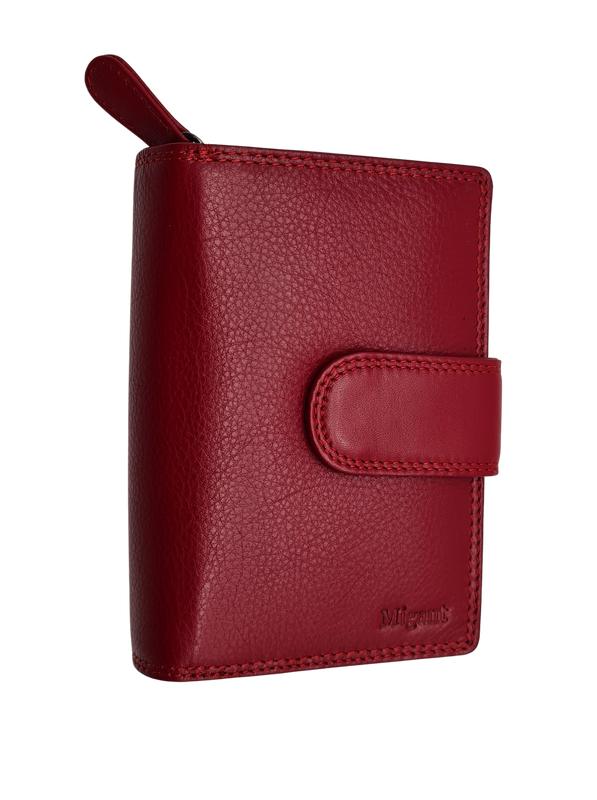 Migant design woman leather wallet colour with rfid protection 6081 image number null