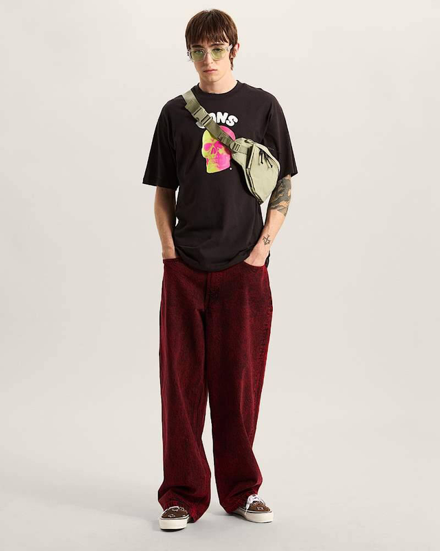 Bone head loose short sleeves t-shirt-null