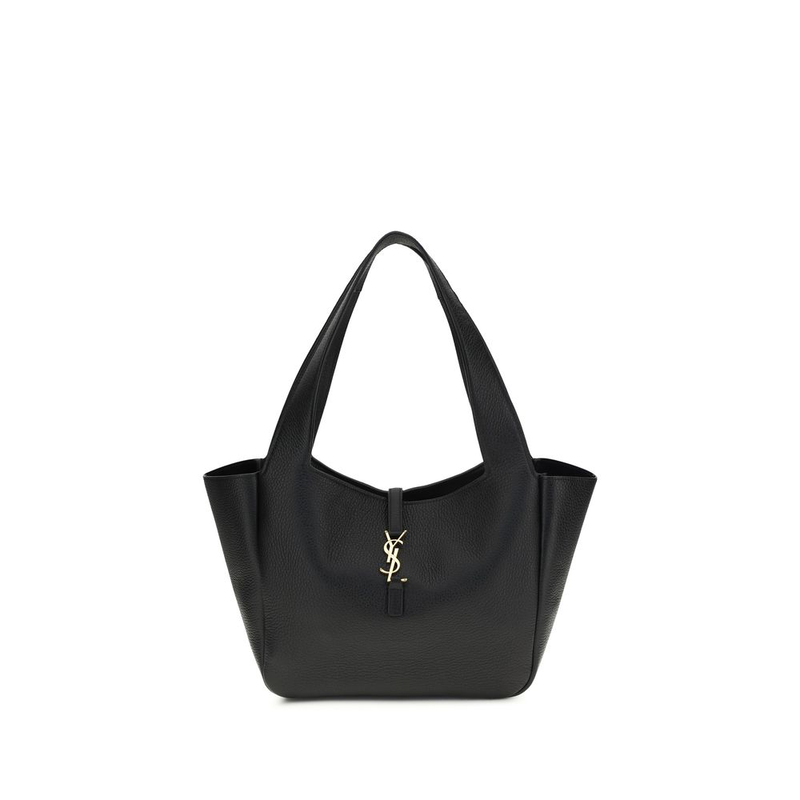 Black other fibres shoulder bag-null