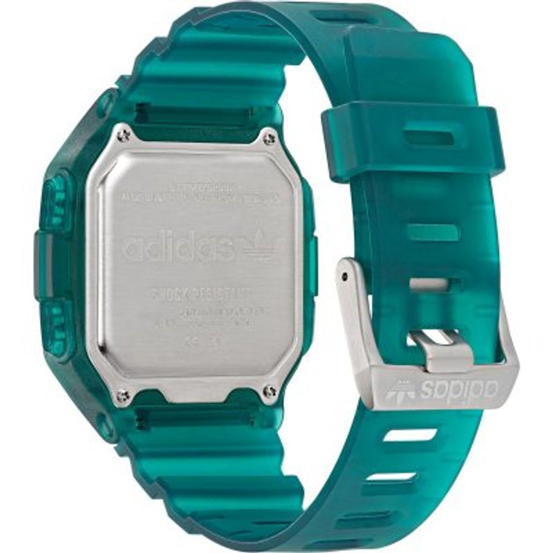 Bicolor resin digital watch-null