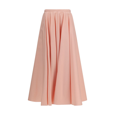 Multicolor cotton long skirt, Multicolor, medium