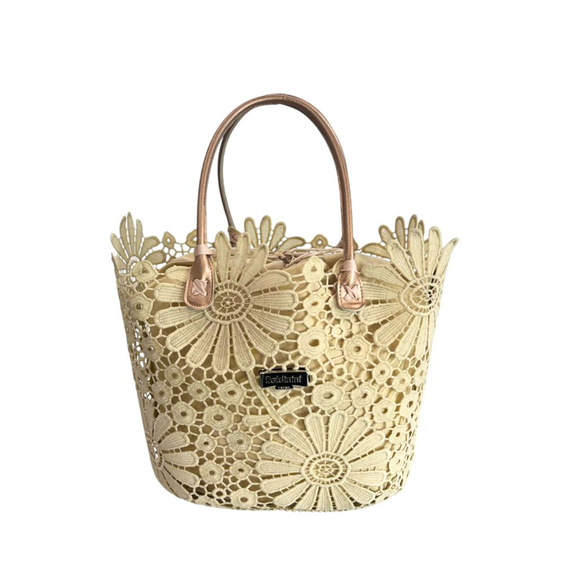 Beige pu women handbag-null