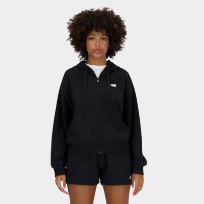 Sport essentials full zip, Black, medium