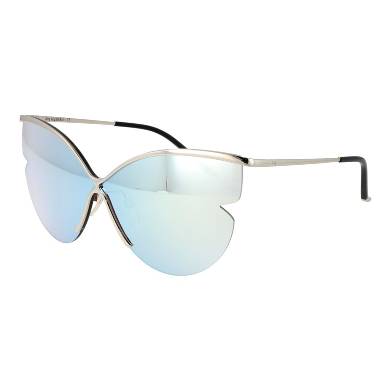 Gray metal sunglasses-null