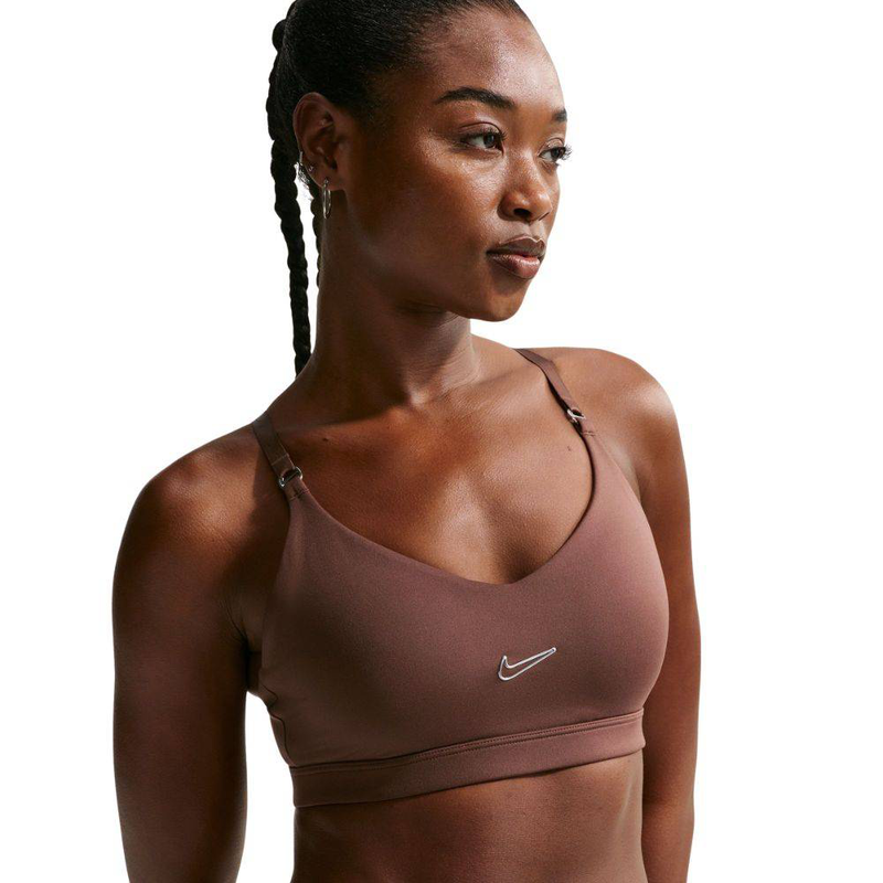 Dri-FIT indy padded glossy sport bra-null