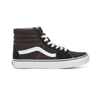 Vans sk8 hi unisex shoes, Black / White, medium