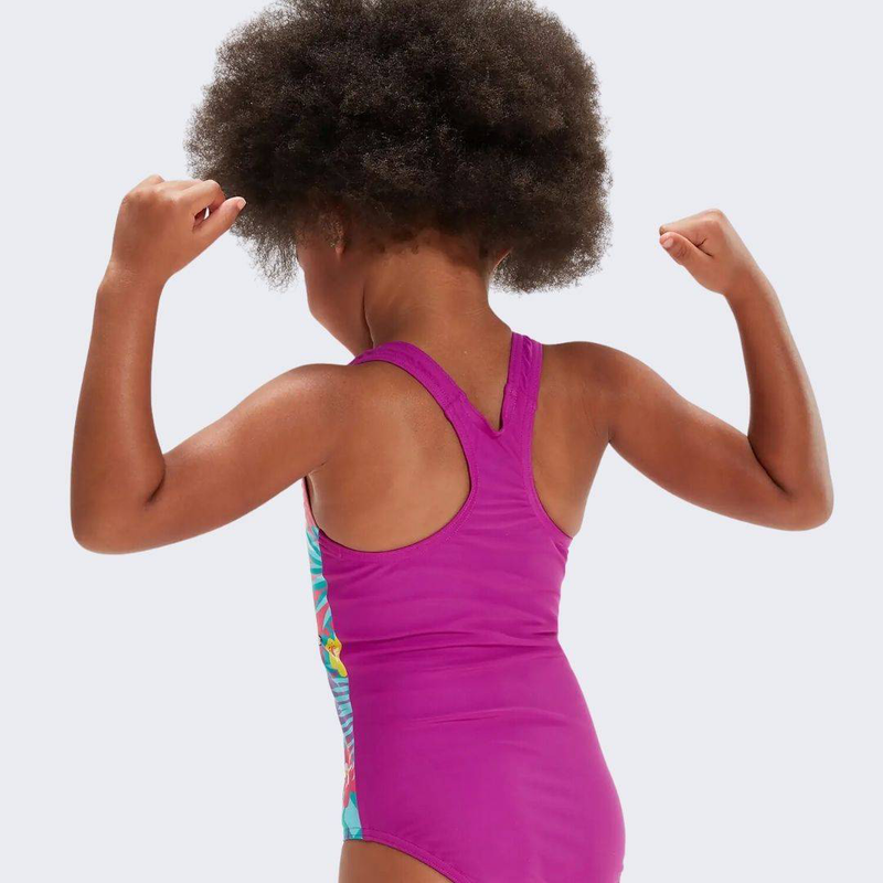 Girls digital printed swimsuit image number null