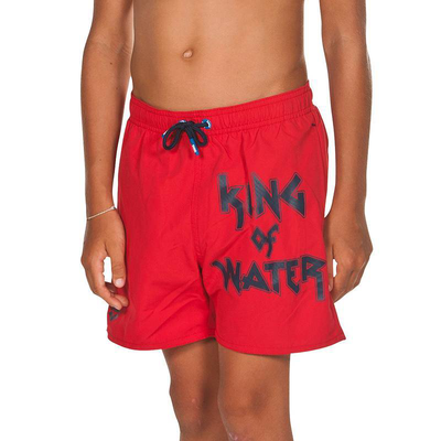 Boys king bermuda, Red, medium