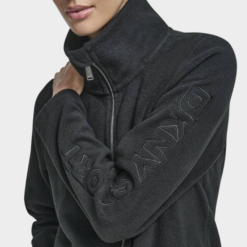 Dkny logo zip hoodie-null