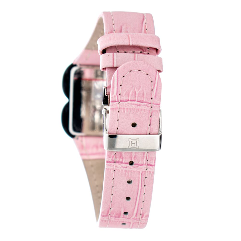 Multicolor stainless steel dress watch-null