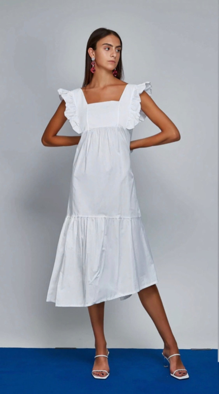 Odi odi white irma dress-null