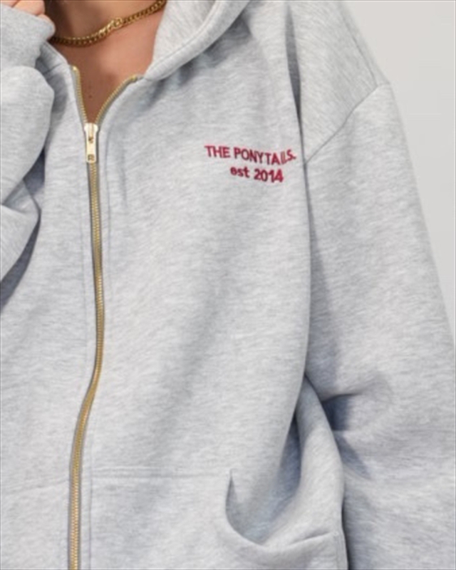 Ponytails sally hoodie with zipper pbfw2614-null