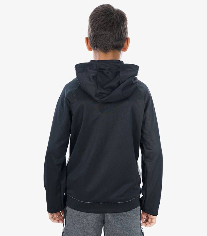 Boys sportswear poly full-zip hoodie image number null