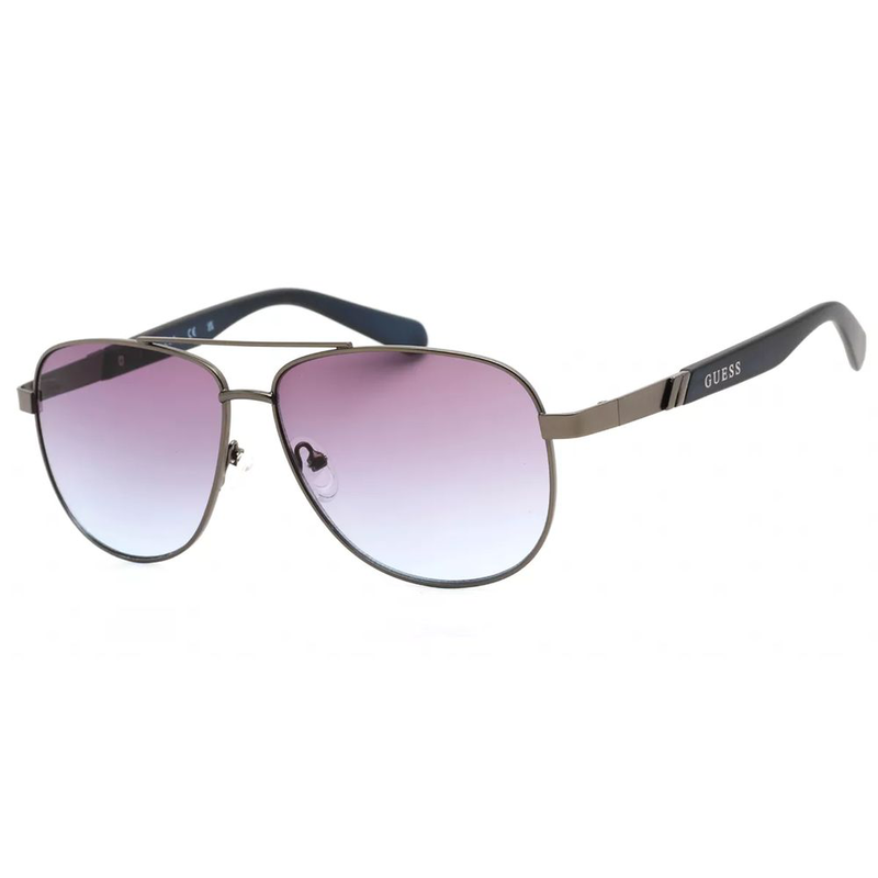 Gray metal sunglasses-null