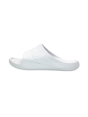 Reebok unisex adult clean slide, White, medium