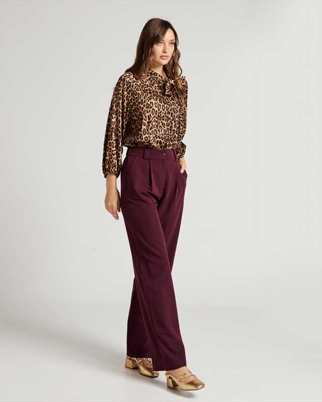 Trouser suit wide leg-null
