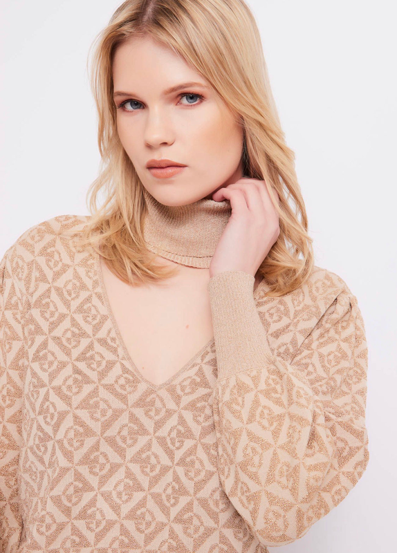 Gaudi lurex jumper 321fd53005-null