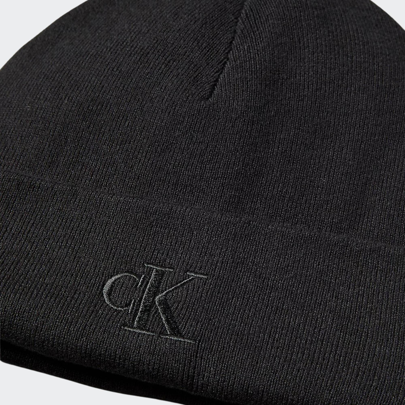 Ck fine rib beanie-null