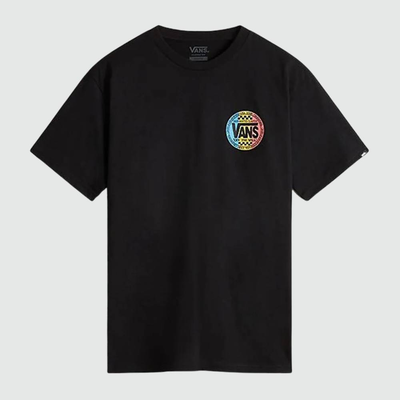 Retro tshirt, Black, medium