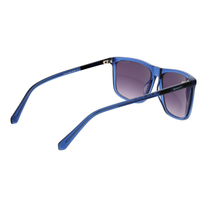 Blue plastic sunglasses-null