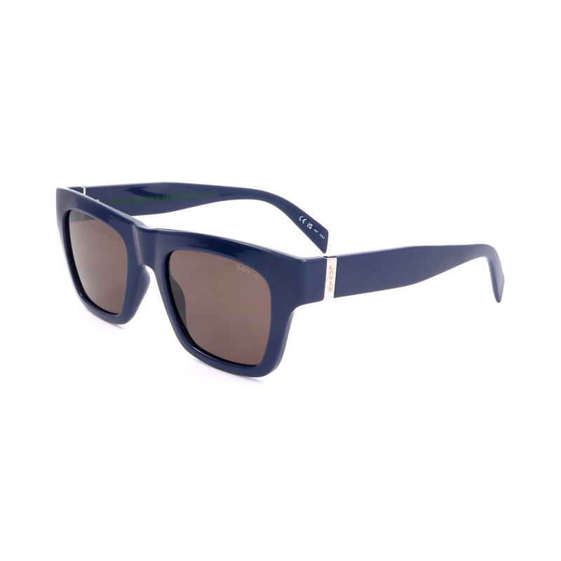Blue resin sunglasses-null