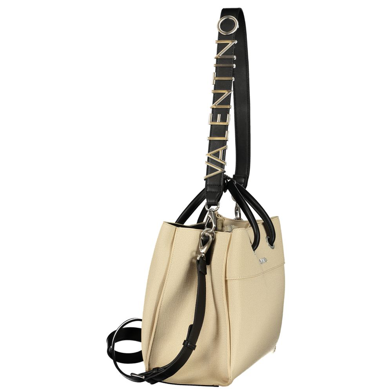 Beige polyurethane women's bag-null