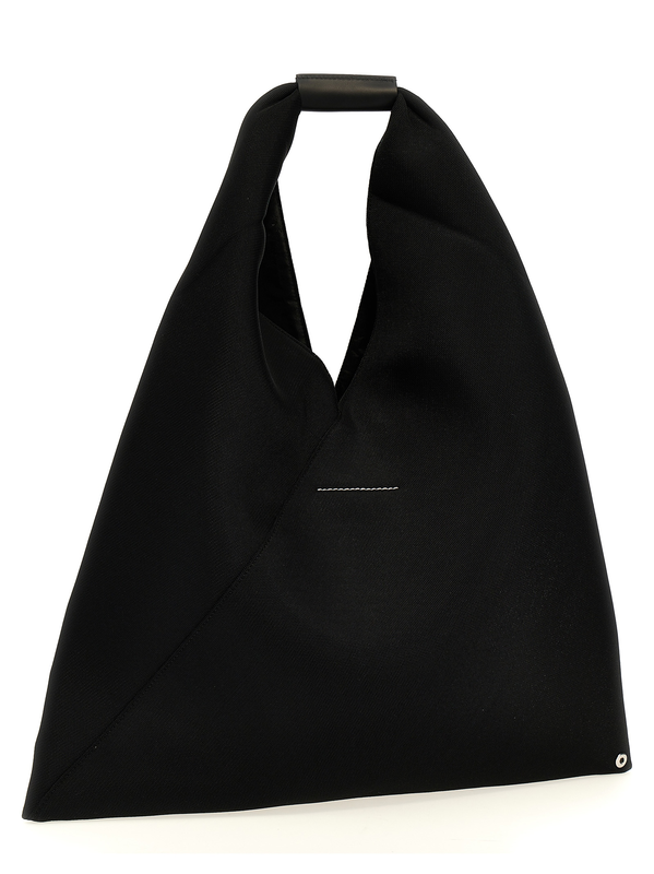 Black polyester shoulder bag-null