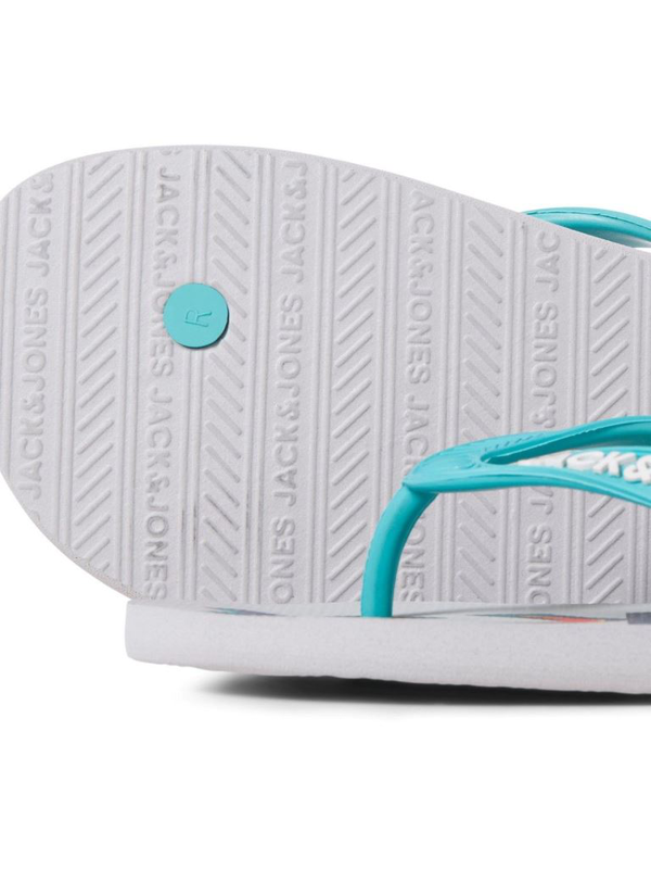 Jack&jones jfwlogo palm print flip flop image number null