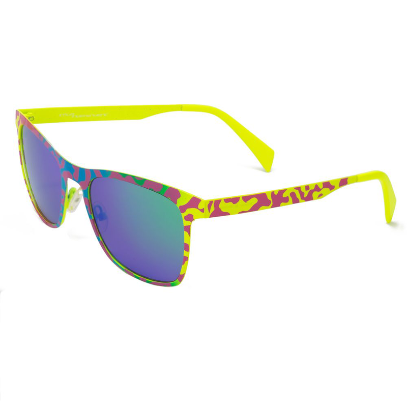 Multicolor metal sunglasses-null