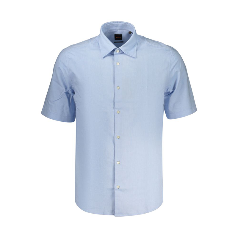 Azzurro cotton men shirt-null