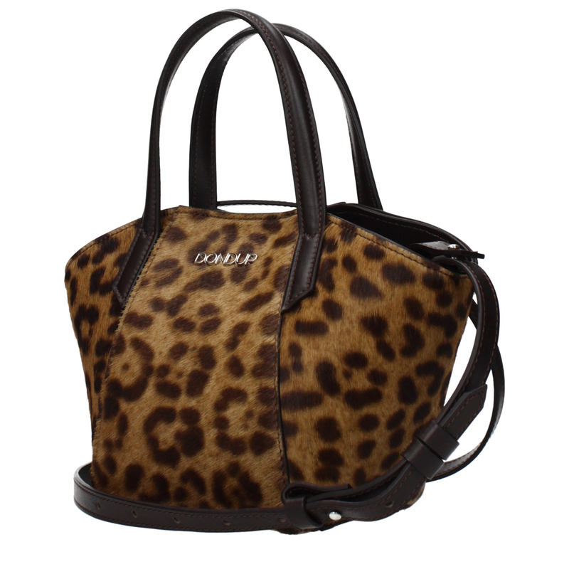 Brown horsehair handbag-null