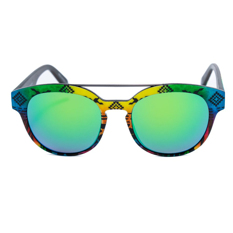 Multicolor acetate sunglasses-null