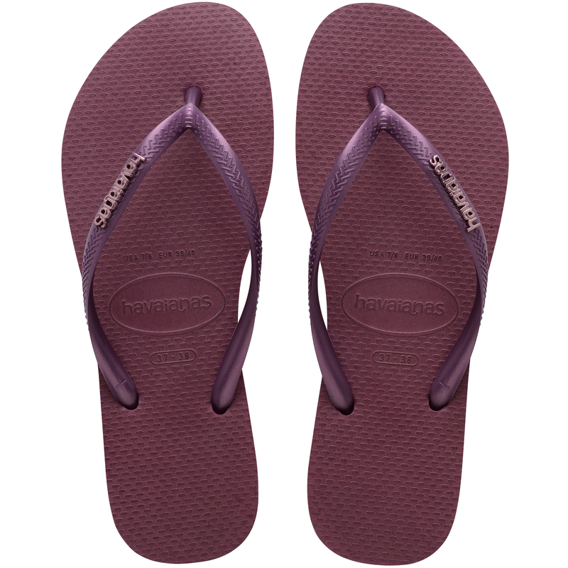 Havaianas slim logo metallic image number null