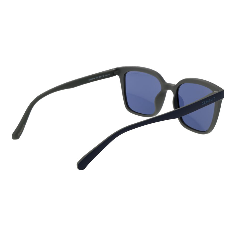 Blue plastic sunglasses-null