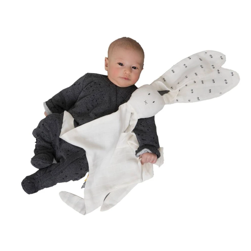 Simply good bunny comforter blanket - eyes-null