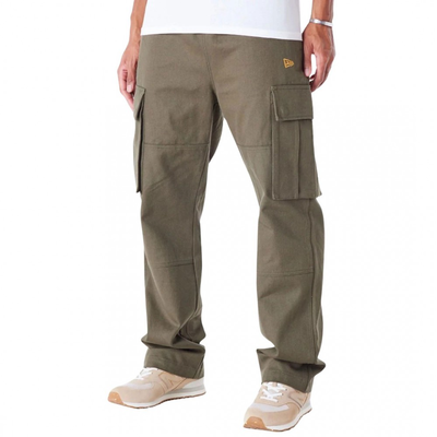 New era cargo pants, Khaki Green, medium