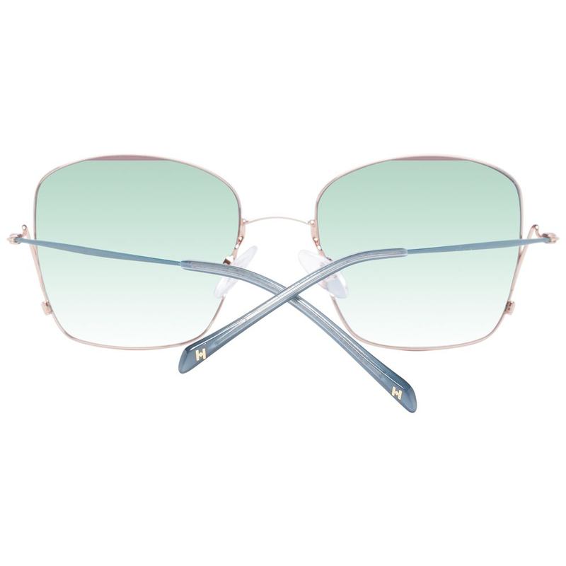 Gold metal sunglasses-null