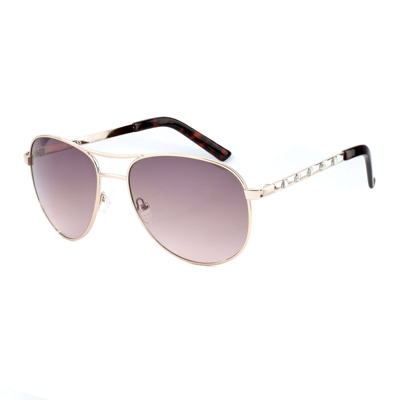 Gold metal sunglasses-null