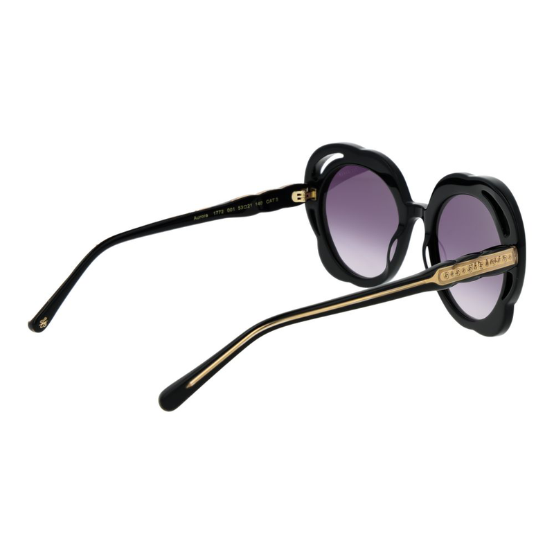 Black acetate sunglasses-null