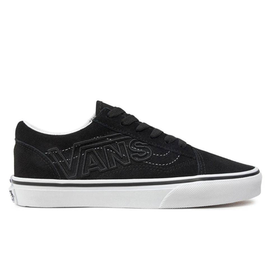 Vans junior old skool shoes, Black, medium