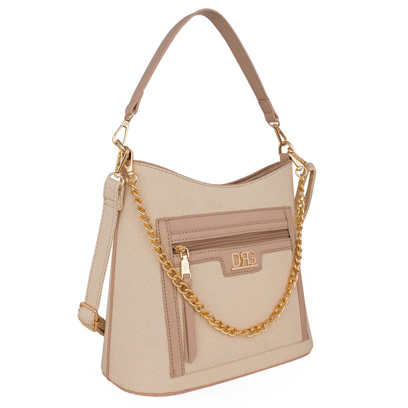 Women's nude shoulder bag 25119-1201-nu-null