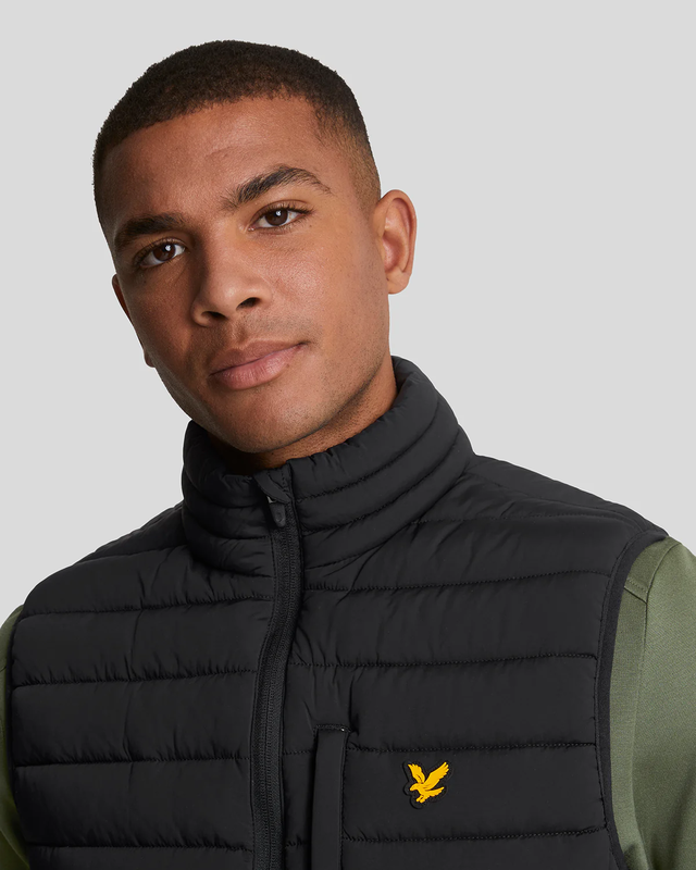Lyle & scott quilted gilet image number null