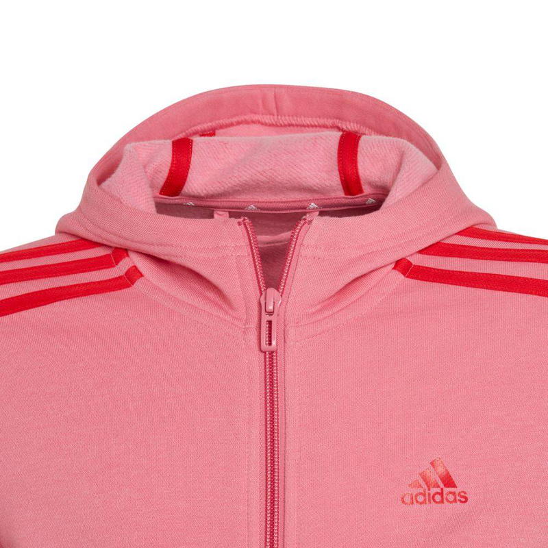 G 3-stripes fleece fz hoodie image number null