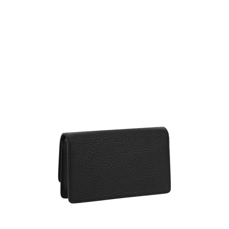 Black calf leather bos taurus wallet-null