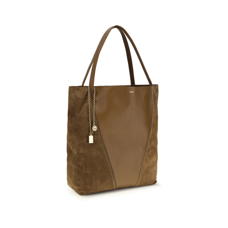 Brown calf leather bos taurus shoulder bag-null