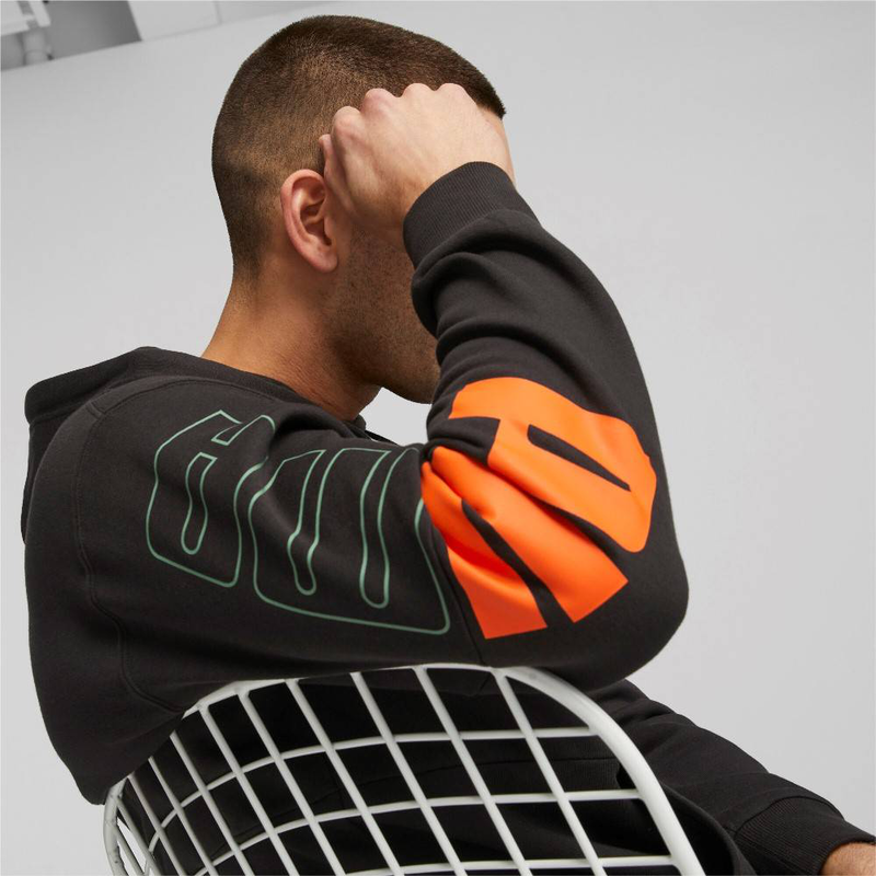 Power colorblock fleece hoodie image number null