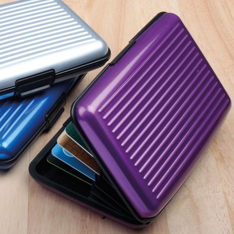 Product image: Πορτοφόλι άφθαρτο & αδιάβροχο security credit card wallet, ιδανικό για πιστωτικές κάρτες!-null